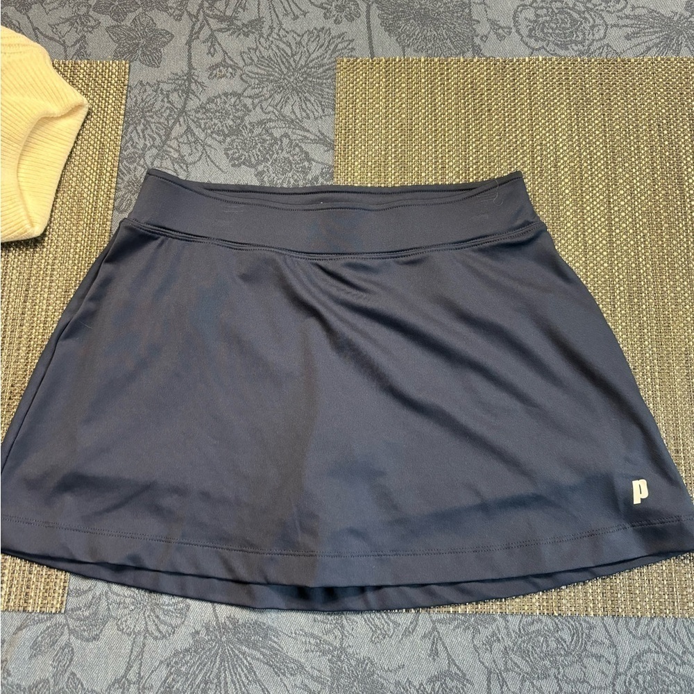Prince navy blue skort
